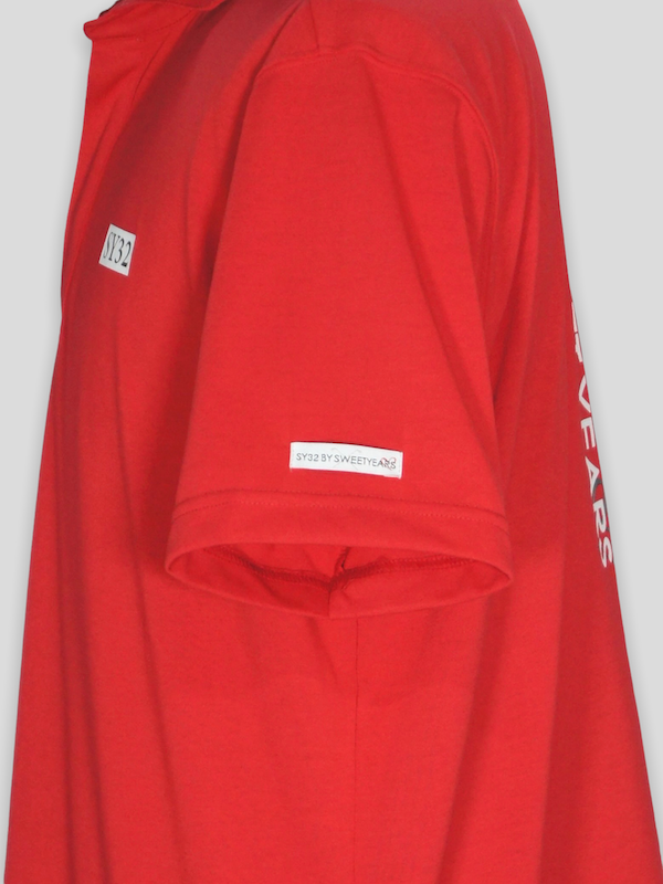 SY32 by SWEET YEARS�֡�GOLF��SKIPPER POLO SHIRTS�� RED