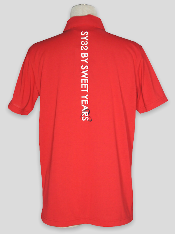SY32 by SWEET YEARS�֡�GOLF��SKIPPER POLO SHIRTS�� RED