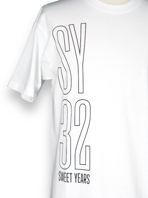 40%OFF T����� LINE LOGO TEE 13450 WHITE SY32 by SWEET YEARS �����磻�����ƥ��ȥ��Х����������ȥ��䡼��