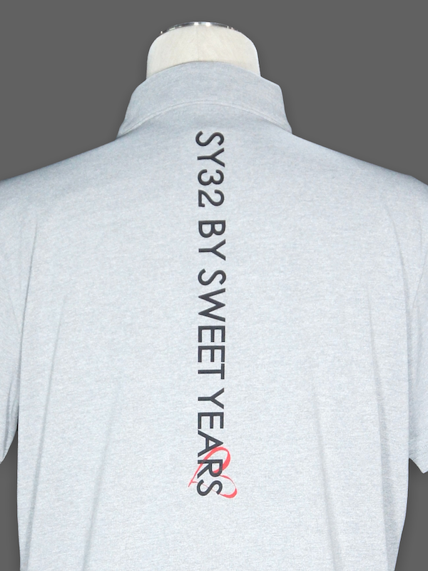 �ݥ������ SKIPPER POLO SHIRTS GRAY SY32 by SWEET YEARS GOLF