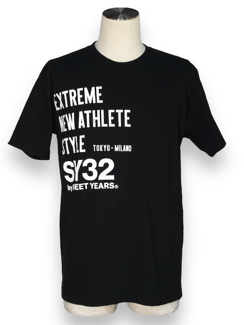 40%OFF T����� LISTING LOGO TEE 13453 BLACK SY32 by SWEET YEARS �����磻�����ƥ��ȥ��Х����������ȥ��䡼��