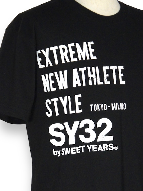 40%OFF T����� LISTING LOGO TEE 13453 BLACK SY32 by SWEET YEARS �����磻�����ƥ��ȥ��Х����������ȥ��䡼��