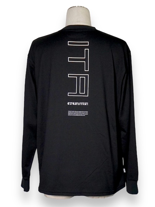 ĹµT����� BASIC BACKPRINT L/S TEE BLACK SY32 by SWEET YEARS �����磻�����ƥ��ȥ��Х����������ȥ��䡼��