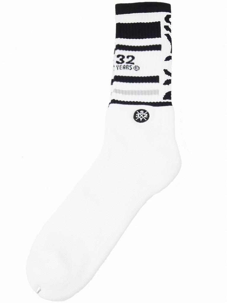 SY32 by SWEET YEARS��BORDER FRONT LOGO SOX��WHITE