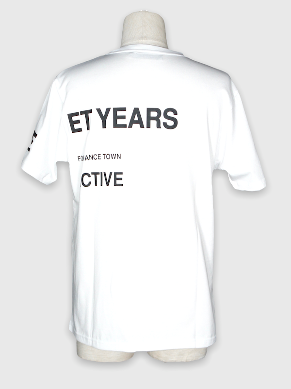 SY32 by SWEET YEARS��AROUND LOGO TEE��WHITE