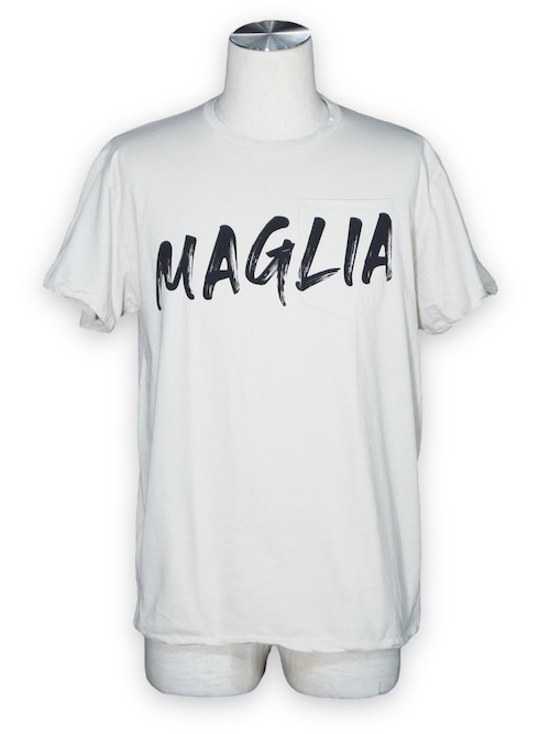 ユニセックス Tシャツ MAGLIA T-2700 BEIGE MAGLIA マリア