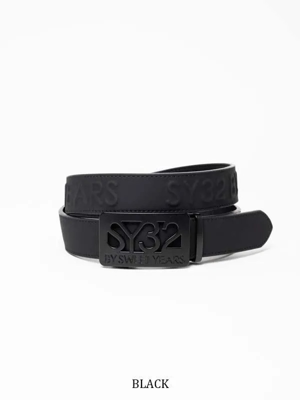 �٥�� SYG EMBOSS LOGO BELT BLACK SY32 by SWEET YEARS GOLF �����磻�����ƥ��ȥ��Х����������ȥ��䡼���������