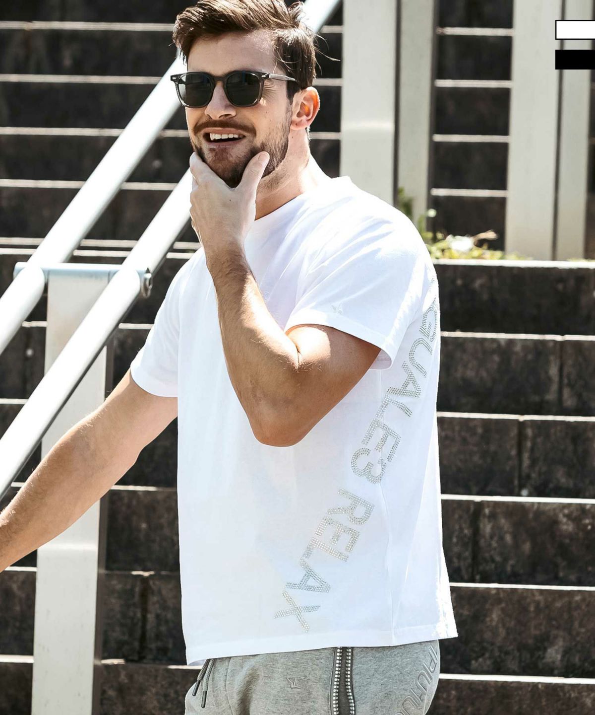 30��OFF �饤�󥹥ȡ��󥵥��ɥ���ȾµT����� �ۥ磻�� 1PIU1UGUALE3 RELAX ���Υԥ����Υ���������ȥ� ���å���