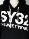 SY32 by SWEET YEARS��BIG LOGO HOODIE��BLACK��WHITE�ڥ����磻�����ƥ��ȥ��Х����������ȥ��䡼����