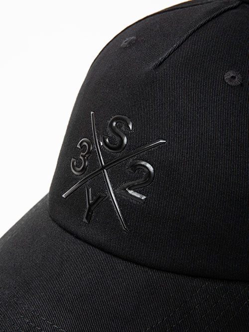 SY32 by SWEET YEARS 「HIGH FREQUENCY PRINT CAP」BLACK【エスワイ