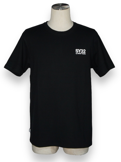 Tシャツ BOX LOGO BACK PRINT TEE 13032J BLACK SY32 by SWEET YEARS SY32 by SWEET YEARS ボックスロゴ 半袖Tシャツ 黒