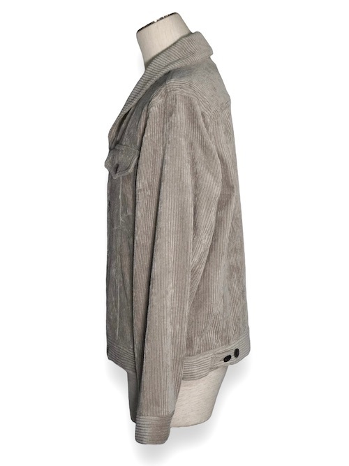 short jacket thick corduroy Gray eofm �����ե�