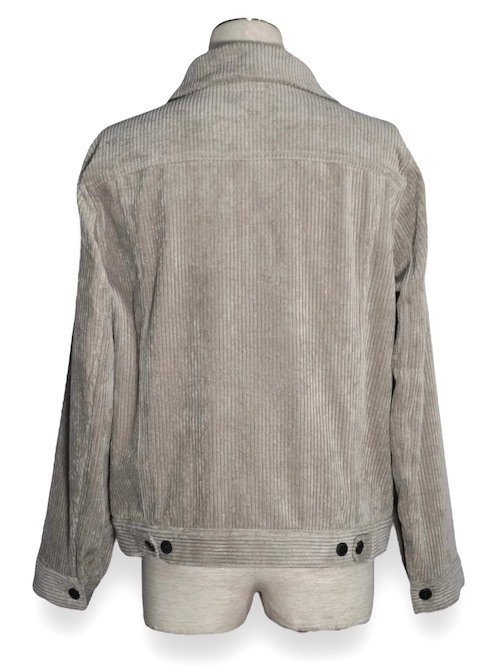 short jacket thick corduroy Gray eofm �����ե�