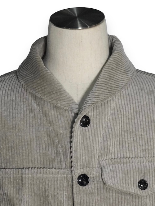 short jacket thick corduroy Gray eofm �����ե�