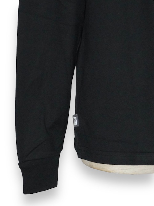 ĹµT����� �֥�å� HEART DRIP BOX LOGO L/S TEE BLACK SY32 by SWEET YEARS