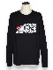 ĹµT����� �֥�å� HEART DRIP BOX LOGO L/S TEE BLACK SY32 by SWEET YEARS