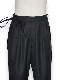 gurkha trousers wool flannel Charcoal eofm �����ե�