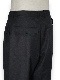 gurkha trousers wool flannel Charcoal eofm �����ե�