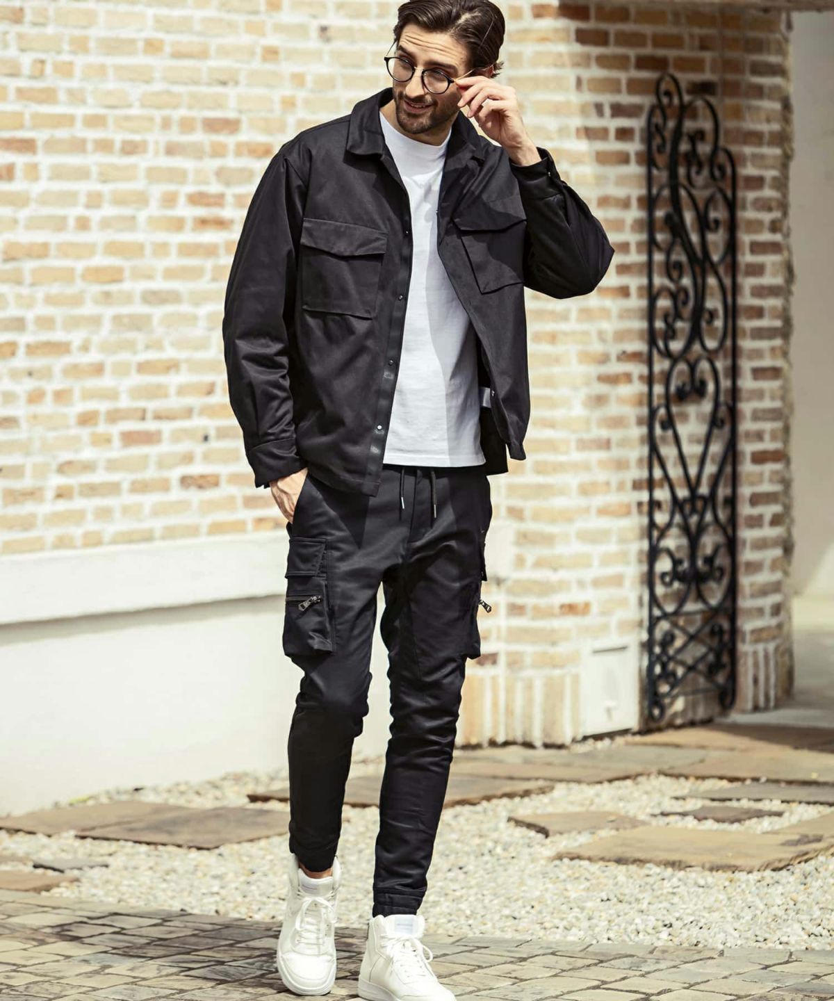 美品希少XL✨ウノピゥウノウグァーレトレ リラックス ジョガーパンツ