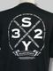 T����� CIRCLE LOGO BACK PRINT TEE BLACK SY32 by SWEET YEARS �����磻�����ƥ��ȥ��Х����������ȥ��䡼��