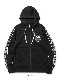 SY32 by SWEET YEARS��LINE TAPE ZIP HOODIE��BLACK�ڥ����磻�����ƥ��ȥ��Х����������ȥ��䡼����