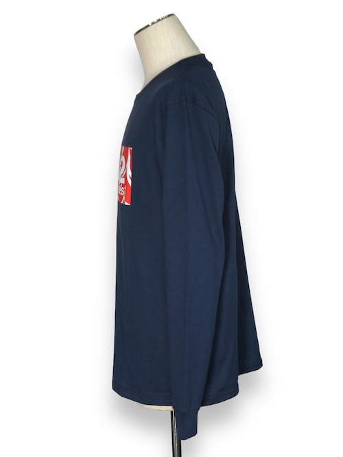 ĹµT����� �ͥ��ӡ� HEART DRIP BOX LOGO L/S TEE NAVY SY32 by SWEET YEARS