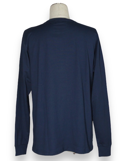 ĹµT����� �ͥ��ӡ� HEART DRIP BOX LOGO L/S TEE NAVY SY32 by SWEET YEARS