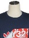 ĹµT����� �ͥ��ӡ� HEART DRIP BOX LOGO L/S TEE NAVY SY32 by SWEET YEARS