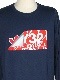 ĹµT����� �ͥ��ӡ� HEART DRIP BOX LOGO L/S TEE NAVY SY32 by SWEET YEARS