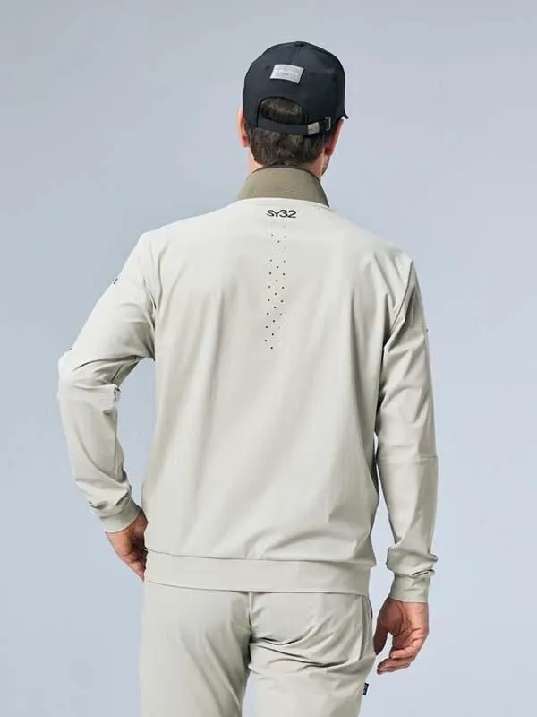 ����ӥ����ȥ�å����㥱�å� CARVICO STRECH JK BEIGE SY32 by SWEET YEARS GOLF �����磻�����ƥ��ȥ��Х����������ȥ��䡼�������