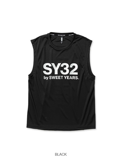 SY32 by SWEET YEARSACTIVE BACK MESH NO SLLEVEBLACK