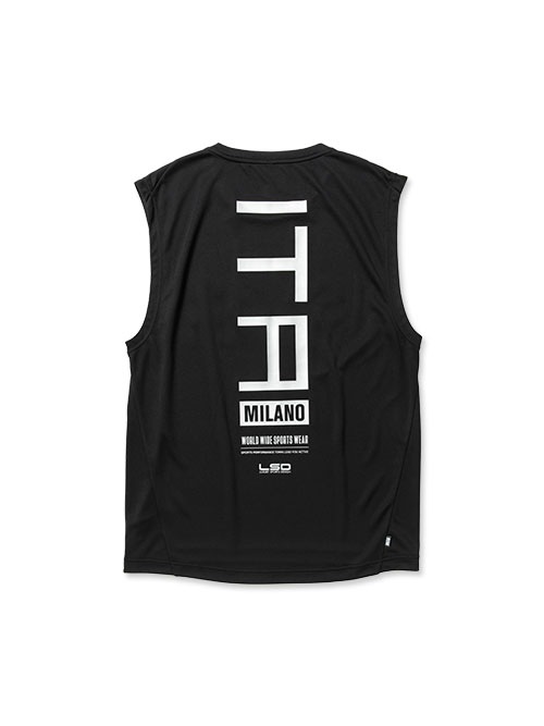 SY32 by SWEET YEARS「ACTIVE BACK MESH NO SLLEVE」BLACK