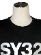 SY32 by SWEET YEARS��ACTIVE BACK MESH NO SLLEVE��BLACK