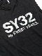 SY32 by SWEET YEARS��ACTIVE BACK MESH NO SLLEVE��BLACK