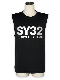 SY32 by SWEET YEARS��ACTIVE BACK MESH NO SLLEVE��BLACK