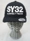 SY32 by SWEET YEARS��5-PANEL RETROTRUCKER CAP��BLACK��WHITE