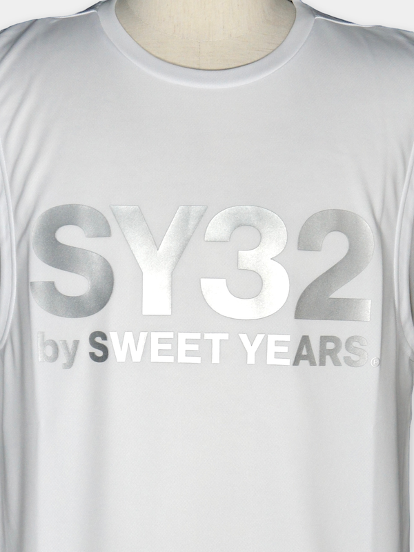 SY32 by SWEET YEARSACTIVE BACK MESH NO SLLEVEWHITE