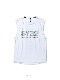 SY32 by SWEET YEARS��ACTIVE BACK MESH NO SLLEVE��WHITE