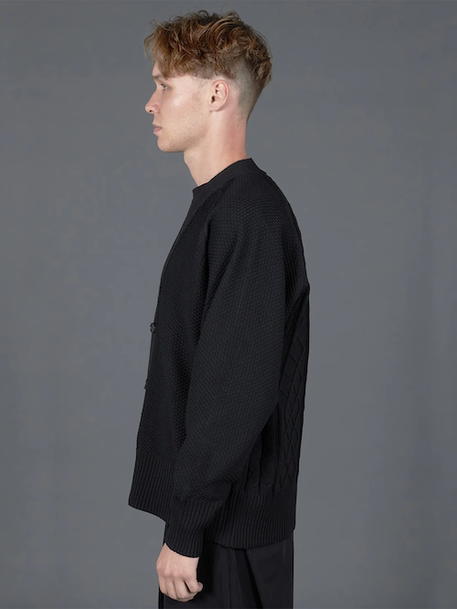 ECOTEC CombiKnit CD FHKT-0124 BLACK FORTUNA HOMME �ե���ȥ��ʥ���