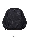 PO���롼 DOUBLE KNIT EMBOSS GEOMETRY P/O CREW BLACK SY32 by SWEET YEARS �����磻�����ƥ����ȥ��Х����������ȥ��䡼��