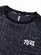 PO���롼 DOUBLE KNIT EMBOSS GEOMETRY P/O CREW BLACK SY32 by SWEET YEARS �����磻�����ƥ����ȥ��Х����������ȥ��䡼��