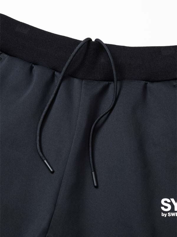 ジョガーパンツ DOUBLE KNIT LONG PANTS BLACK SY32 by SWEET