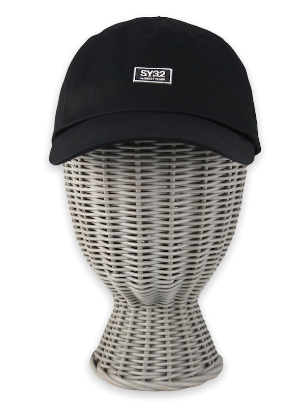 SY32 by SWEET YEARS ��MINI METALLIC TAG CAP��BLACK