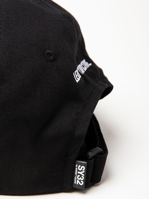 SY32 by SWEET YEARS ��MINI METALLIC TAG CAP��BLACK