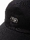 SY32 by SWEET YEARS ��MINI METALLIC TAG CAP��BLACK