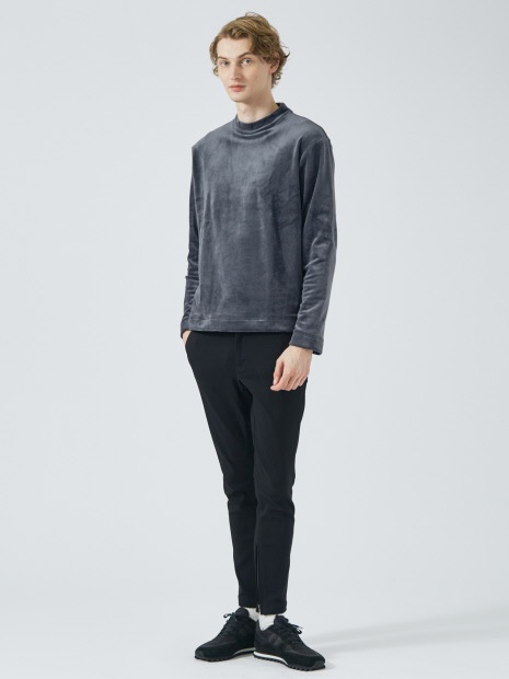 5351プール・オム（5351POUR LES HOMMES）/【定番人気/秋冬モデル】裏起毛 スキニージョグジャージーパンツ 裏起毛 スキニージョグジャージーパンツ ブラック 5351POUR LES HOMMES