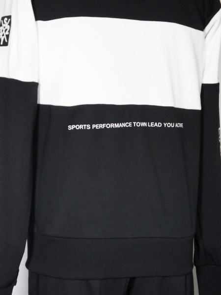 SY32 by SWEET YEARS��EXCHANGE ZIP HOODIE��BLACK