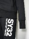 SY32 by SWEET YEARS��EXCHANGE ZIP HOODIE��BLACK