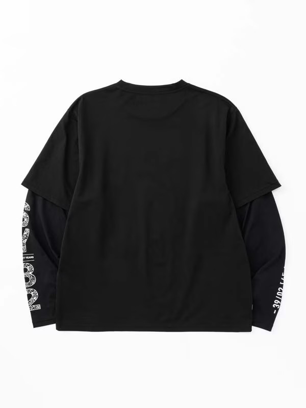 ĹµT����� FAKE LAYERD L/S TEE BLACK SY32 by SWEET YEARS �����磻�����ƥ��ȥ��Х����������ȥ��䡼��