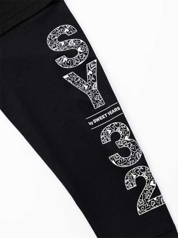 ĹµT����� FAKE LAYERD L/S TEE BLACK SY32 by SWEET YEARS �����磻�����ƥ��ȥ��Х����������ȥ��䡼��